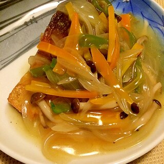 鯖の野菜あんかけ